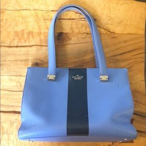 Kate Spade large royal blue purse, shoulder bag